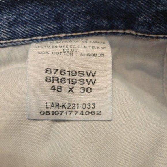 Men’s Denim Jeans | Rustler | 48 x 30 - Picture 4 of 4